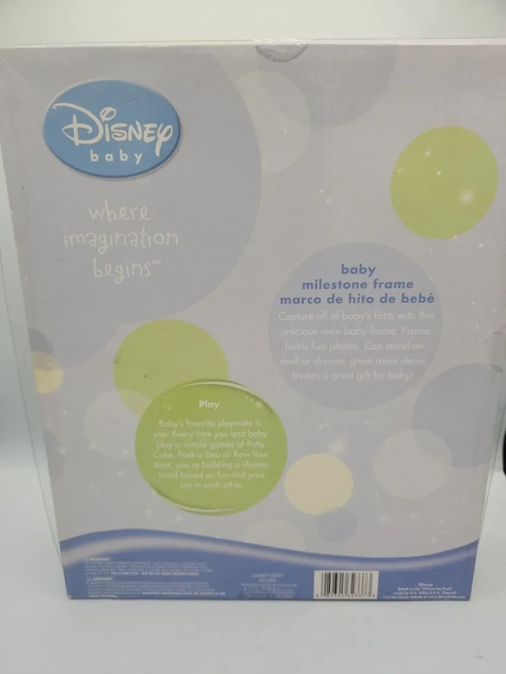 Disney Winnie The Pooh 9x11 Large  Milestones  Baby's First's Picture Frame